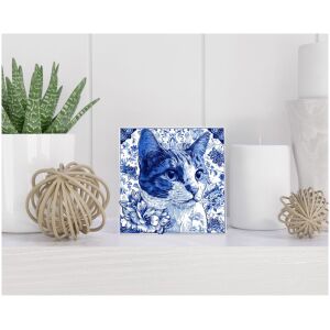 Tegel 15x15 cm Delfts blauw