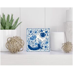 Tegel 15x15 cm Delfts blauw