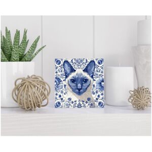 Tegel 15x15 cm Delfts blauw