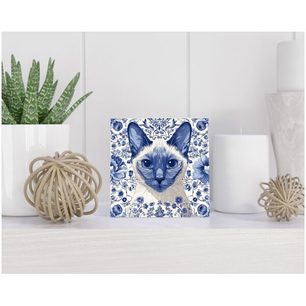 Tegel 15x15 cm Delfts blauw