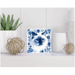 Tegel 15x15 cm Delfts blauw