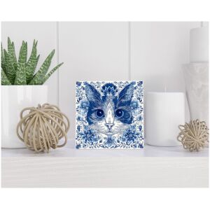 Tegel 15x15 cm Delfts blauw