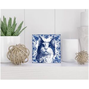 Tegel 15x15 cm Delfts blauw