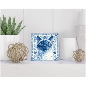 Tegel 15x15 cm Delfts blauw