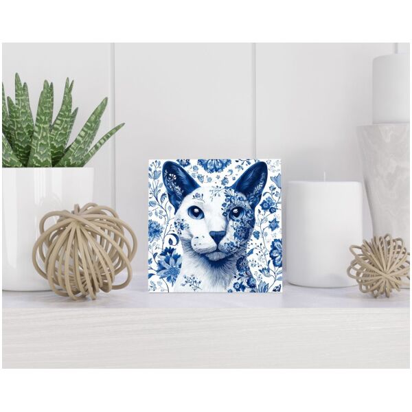 Tegel 15x15 cm Delfts blauw