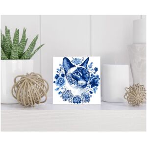 Tegel 15x15 cm Delfts blauw