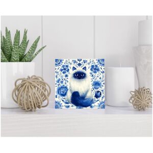 Tegel 15x15 cm Delfts blauw