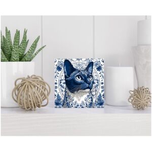 Tegel 15x15 cm Delfts blauw