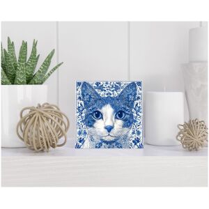 Tegel 15x15 cm Delfts blauw