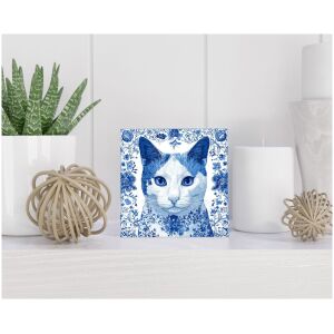 Tegel 15x15 cm Delfts blauw