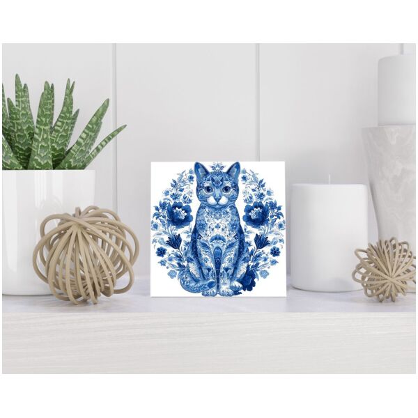 Tegel 15x15 cm Delfts blauw