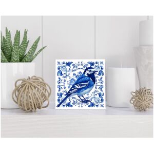 Tegel 15x15 cm Delfts blauw