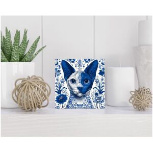 Tegel 15x15 cm Delfts blauw