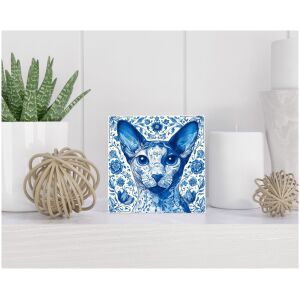 Tegel 15x15 cm Delfts blauw