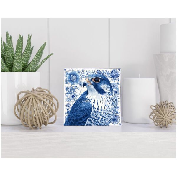 Tegel 15x15 cm Delfts blauw