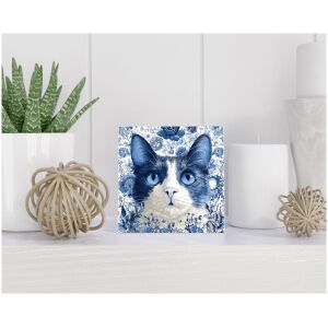 Tegel 15x15 cm Delfts blauw