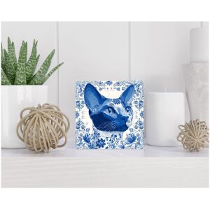 Tegel 15x15 cm Delfts blauw