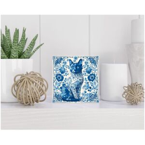 Tegel 15x15 cm Delfts blauw