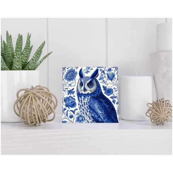 Tegel 15x15 cm Delfts blauw