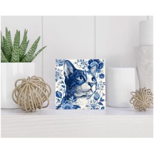 Tegel 15x15 cm Delfts blauw