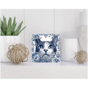 Tegel 15x15 cm Delfts blauw