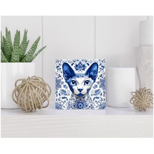 Tegel 15x15 cm Delfts blauw