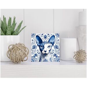 Tegel 15x15 cm Delfts blauw