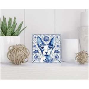 Tegel 15x15 cm Delfts blauw