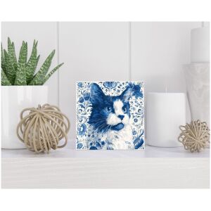 Tegel 15x15 cm Delfts blauw