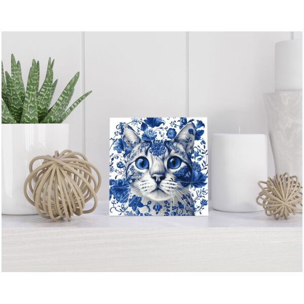 Tegel 15x15 cm Delfts blauw