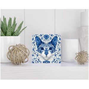 Tegel 15x15 cm Delfts blauw