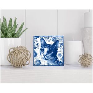 Tegel 15x15 cm Delfts blauw