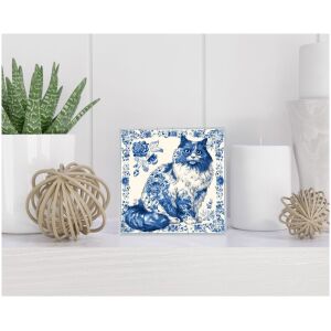 Tegel 15x15 cm Delfts blauw