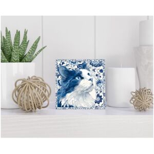 Tegel 15x15 cm Delfts blauw