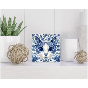 Tegel 15x15 cm Delfts blauw