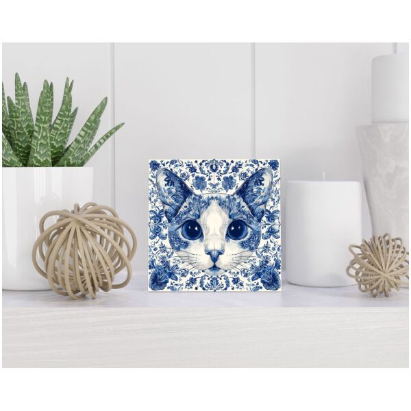 Tegel 15x15 cm Delfts blauw