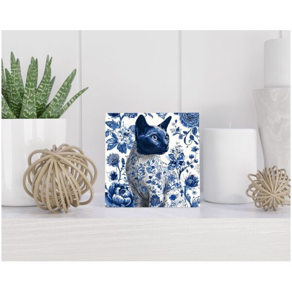 Tegel 15x15 cm Delfts blauw