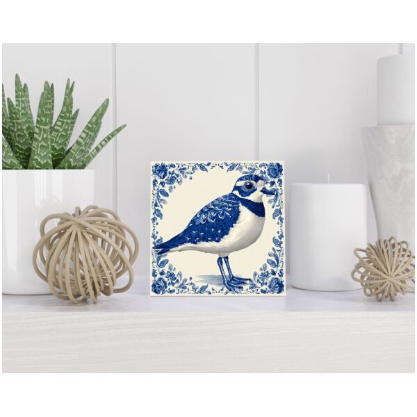 Tegel 15x15 cm Delfts blauw