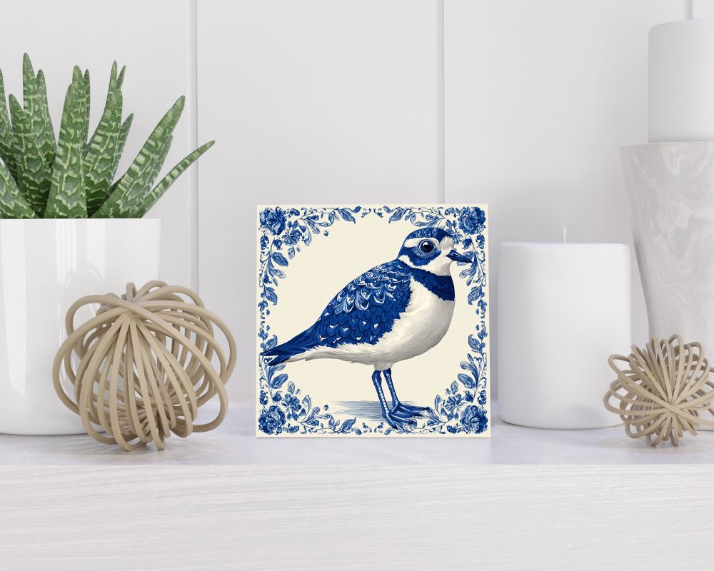 Tegel 15X15 Cm Met Delfts Blauw Cadeau Decoratie | Tegeltjes Met Tekst | Tegeltjes Met Spreuken | Collega | Oma | Opa | Pensioen | Mama | Papa | Vriend Tegel 15x15 cm Delfts blauw
