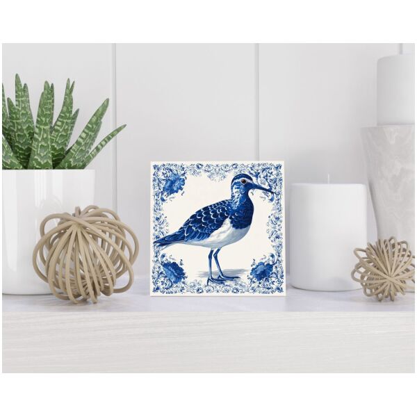 Tegel 15x15 cm Delfts blauw