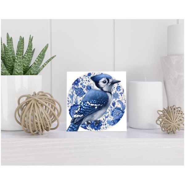 Tegel 15x15 cm Delfts blauw