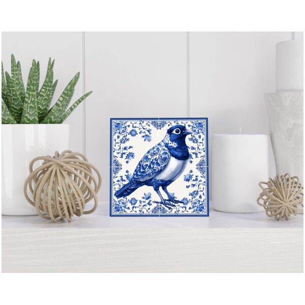 Tegel 15x15 cm Delfts blauw