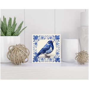 Tegel 15x15 cm Delfts blauw