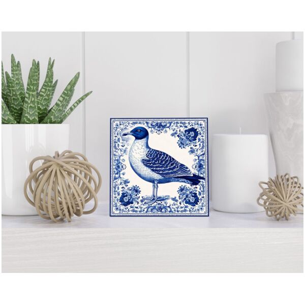 Tegel 15x15 cm Delfts blauw