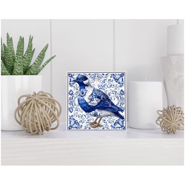 Tegel 15x15 cm Delfts blauw