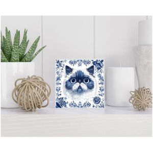 Tegel 15x15 cm Delfts blauw