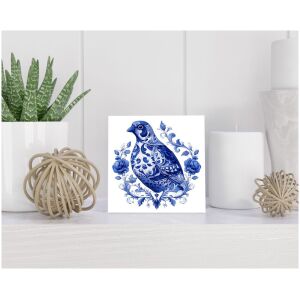 Tegel 15x15 cm Delfts blauw