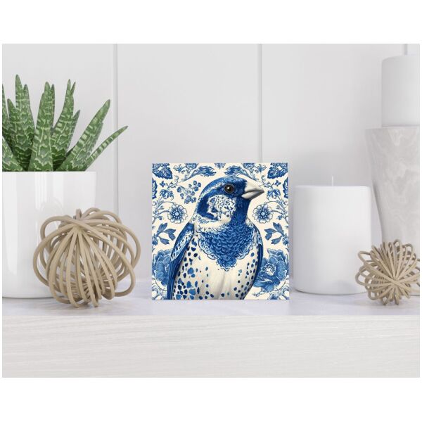 Tegel 15x15 cm Delfts blauw