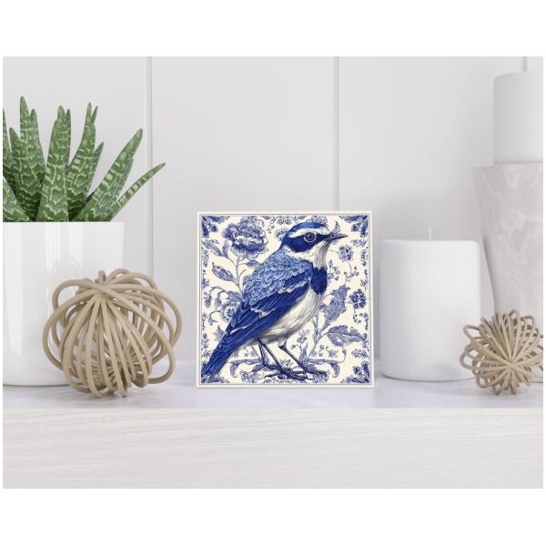 Tegel 15x15 cm Delfts blauw