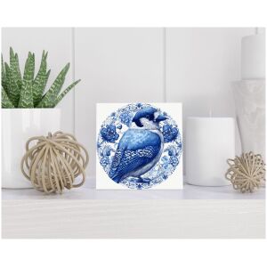 Tegel 15x15 cm Delfts blauw